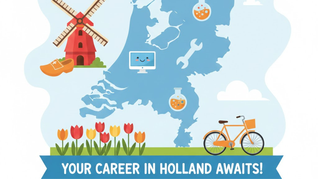 Find real Netherlands visa sponsorship jobs. Learn salaries, in-demand careers, visa types, and how to apply.
