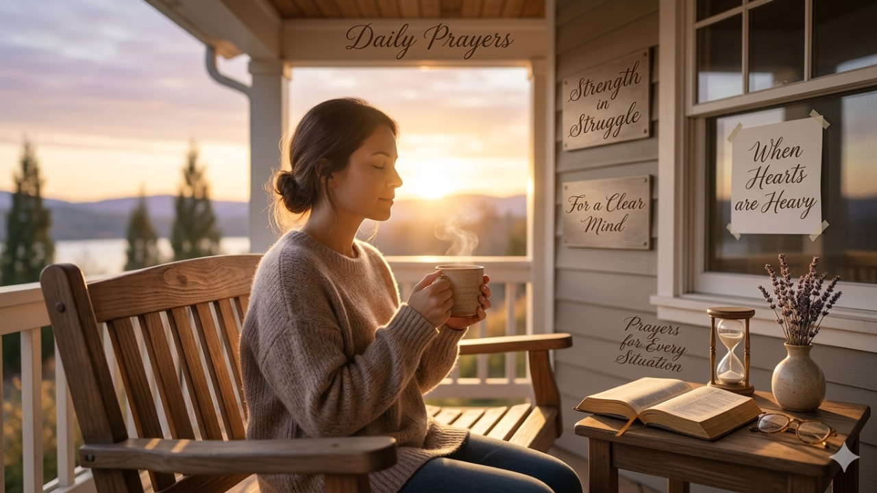 Daily Prayers for Every Situation: 50+ Prayers for Peace, Strength & Healing