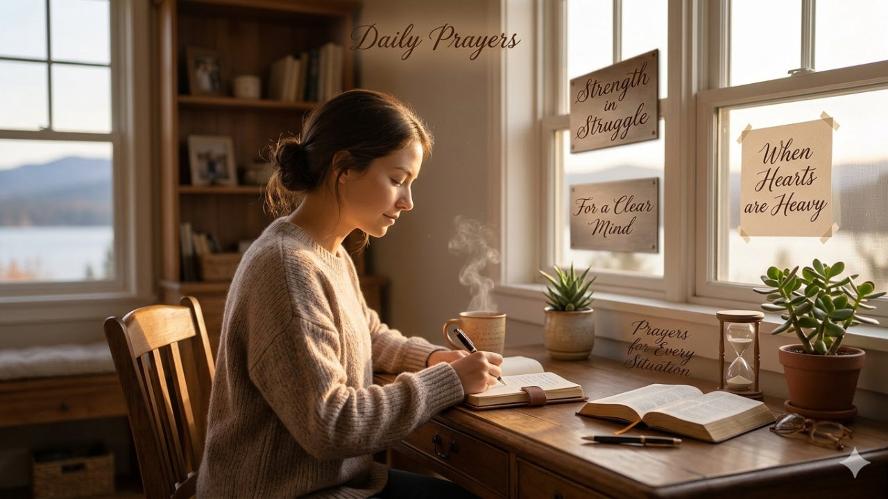 Daily Prayers for Every Situation: 50+ Prayers for Peace, Strength & Healing