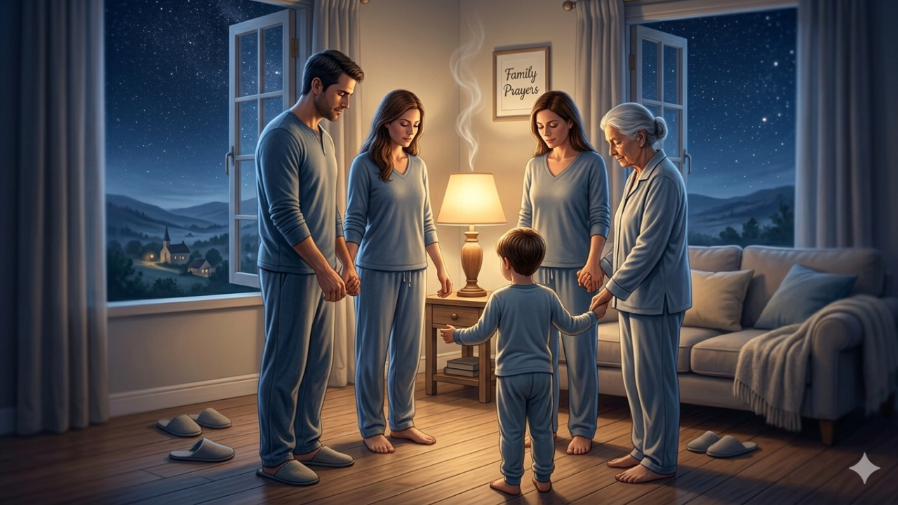 Powerful Night Prayers for Family: 7 Prayers for Protection & Peace